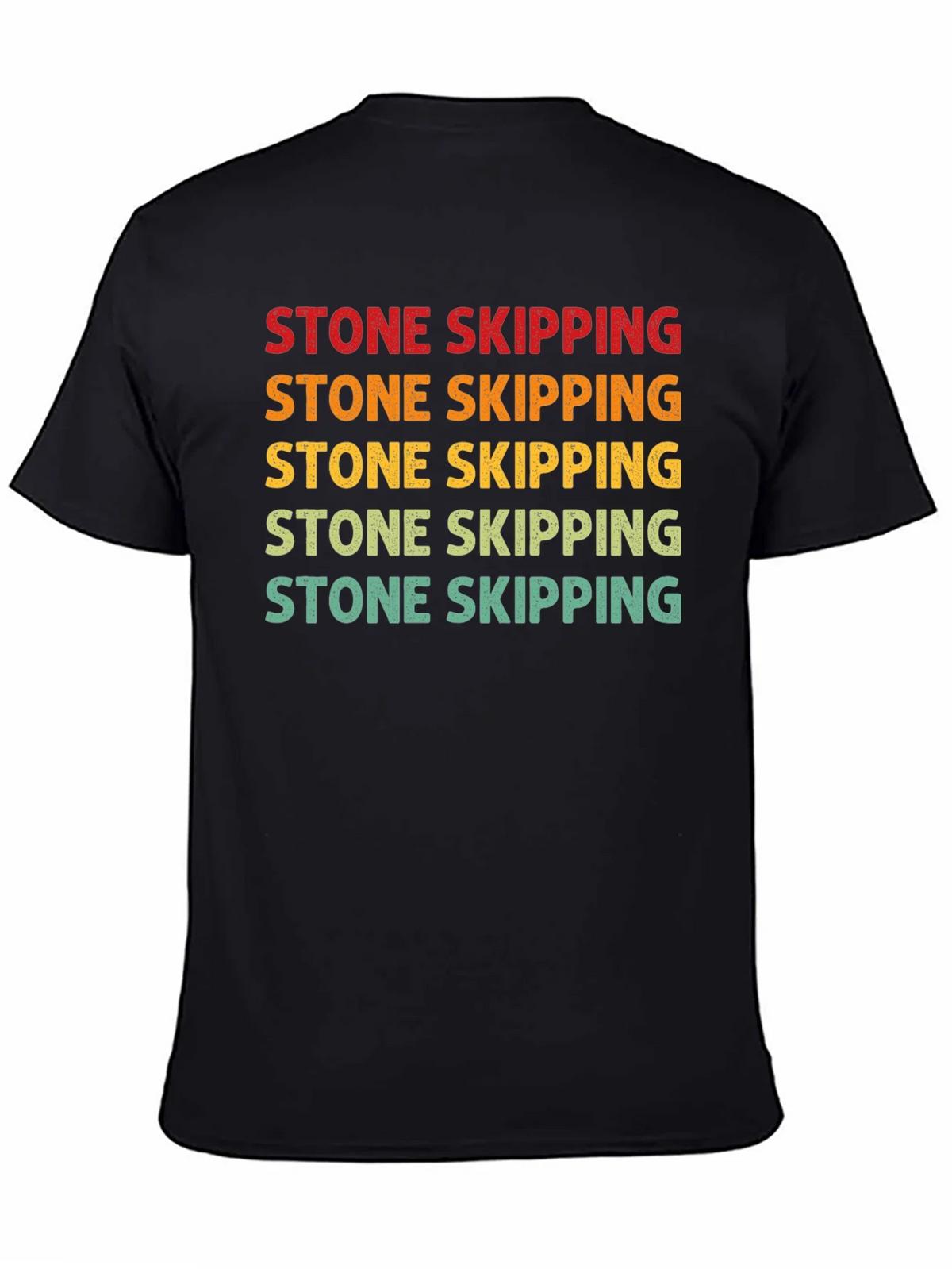 Stone Skipping Graphic Tee - Retro Style product image 3