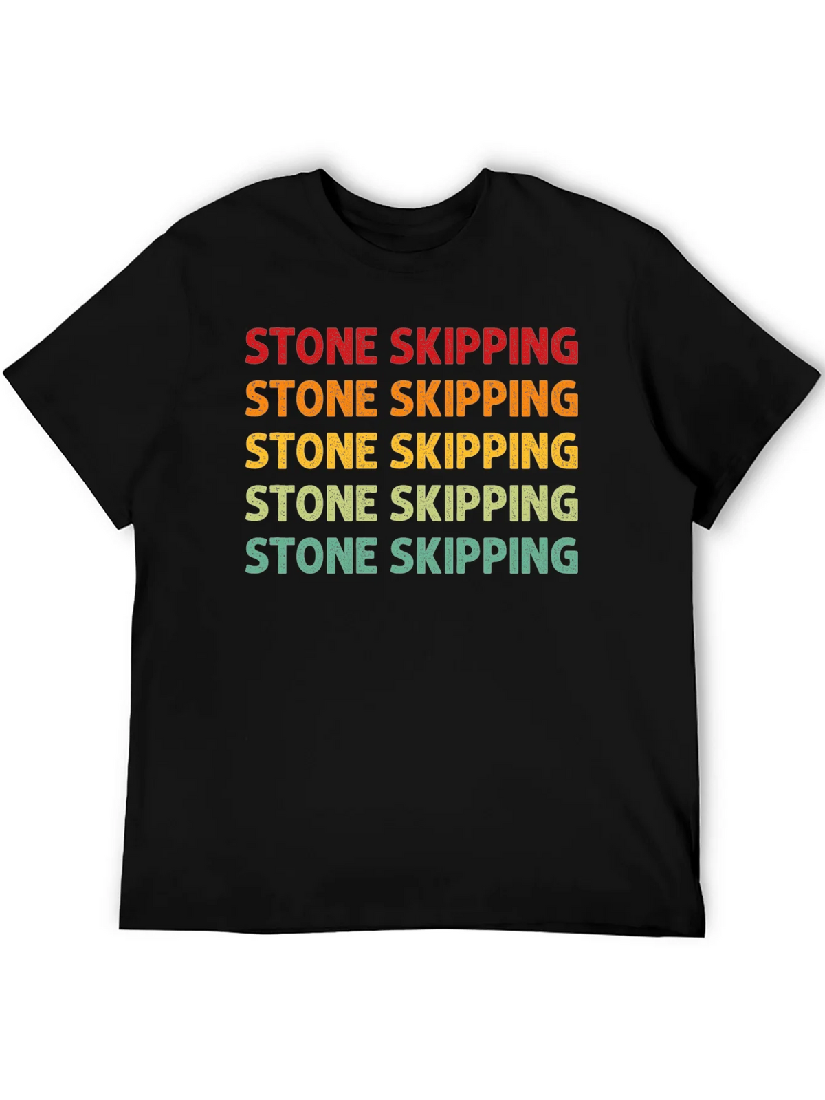 Stone Skipping Graphic Tee - Retro Style product image 4