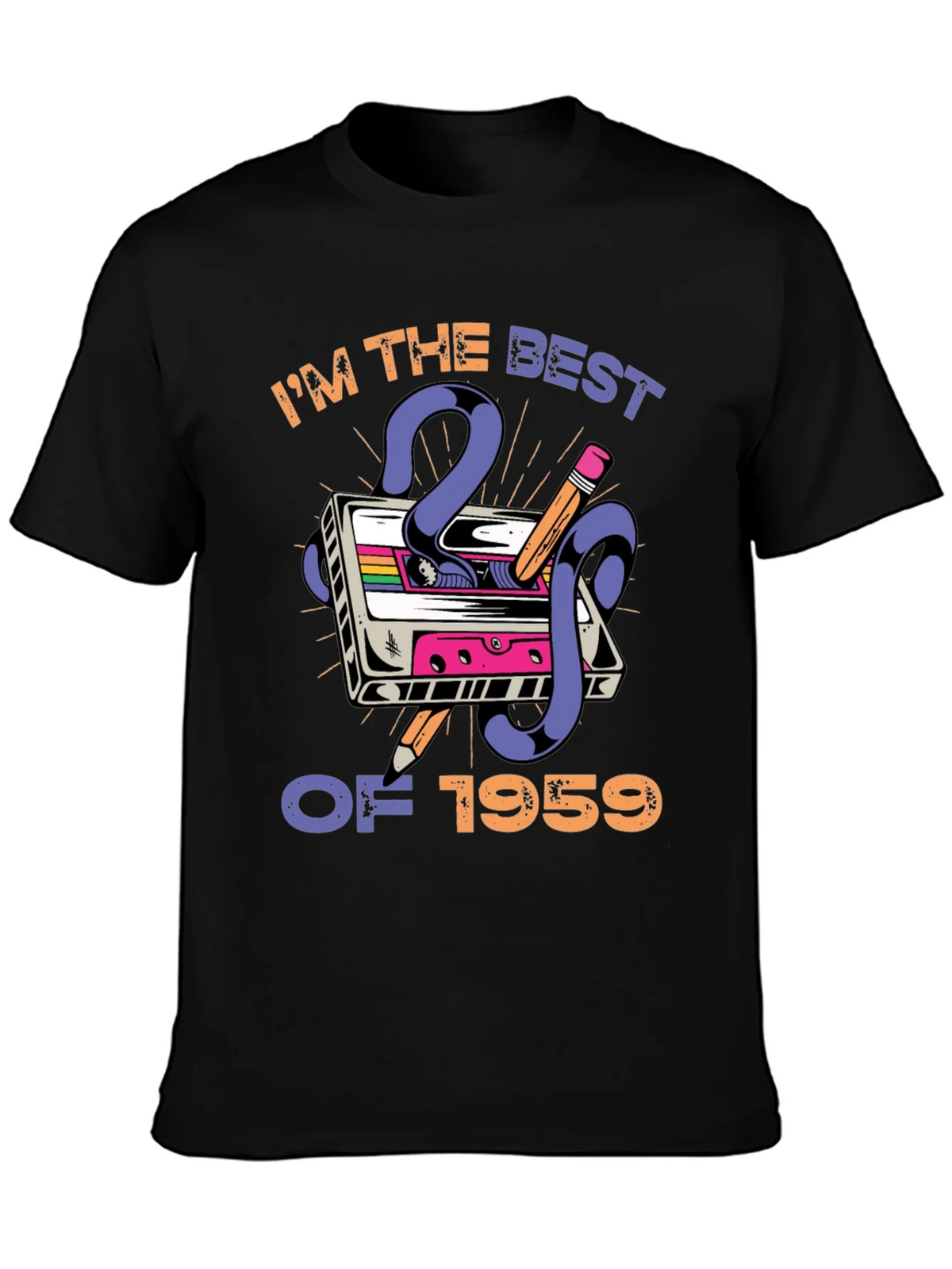 Best of 1959 Cassette Tape Graphic T-Shirt product image 3