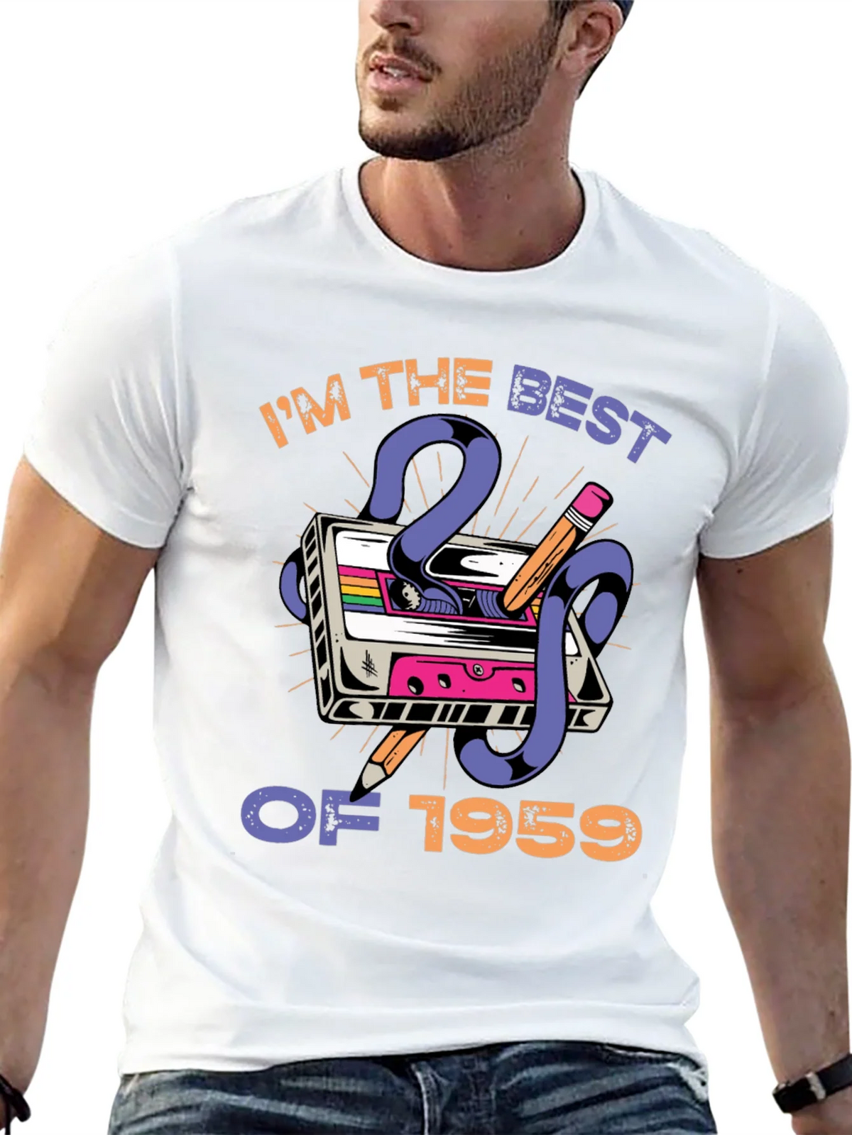 Best of 1959 Cassette Tape Graphic T-Shirt product image 12