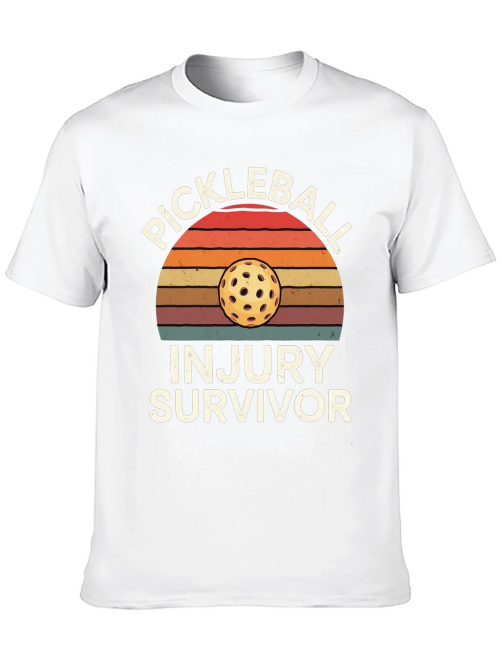 Pickleball Injury Survivor T-Shirt product image 3