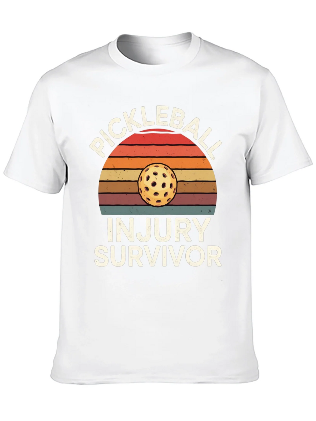 Pickleball Injury Survivor T-Shirt product image 3
