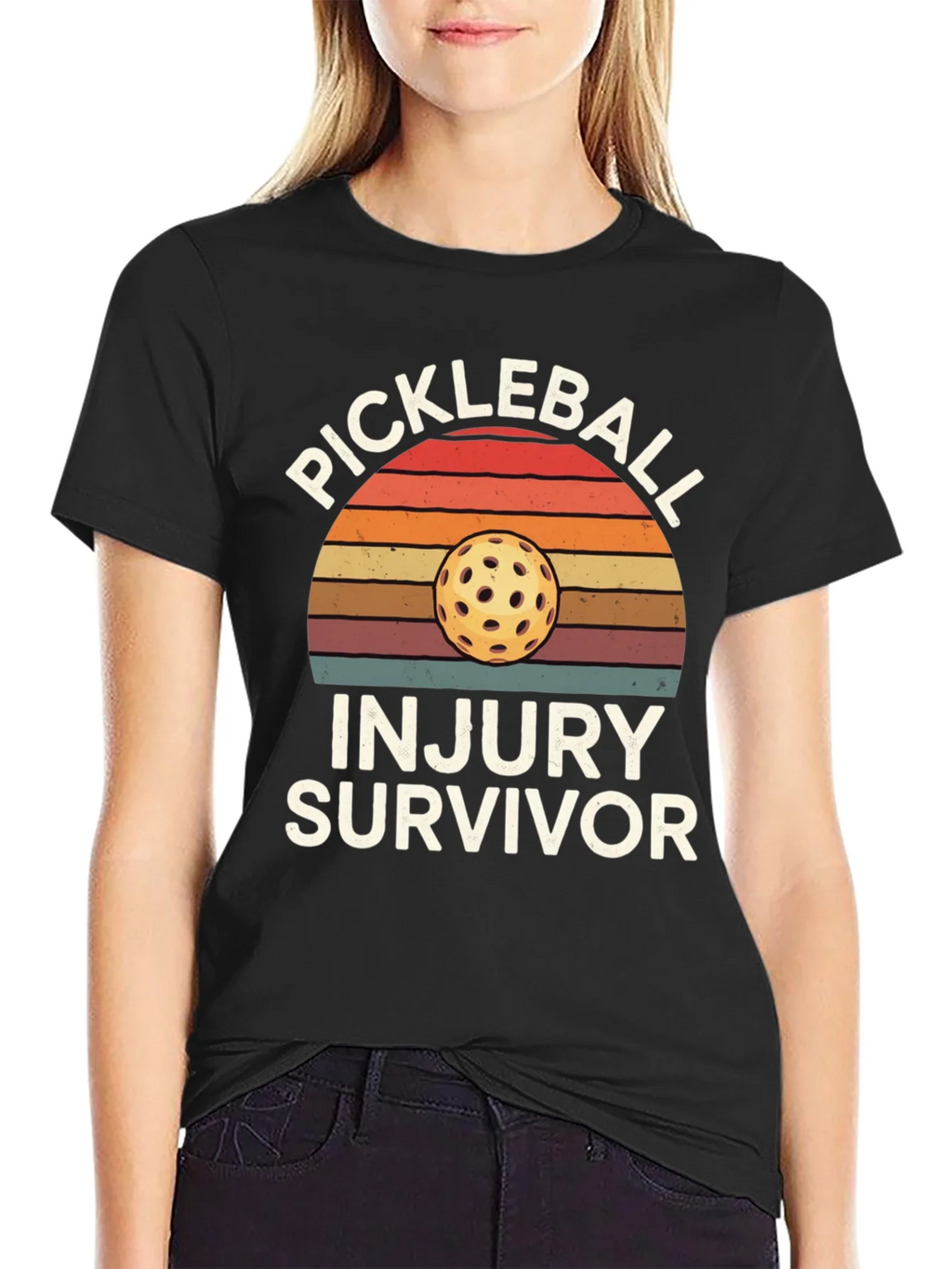 Pickleball Injury Survivor T-Shirt product image 1