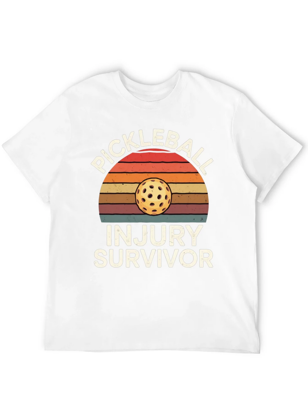 Pickleball Injury Survivor T-Shirt product image 4