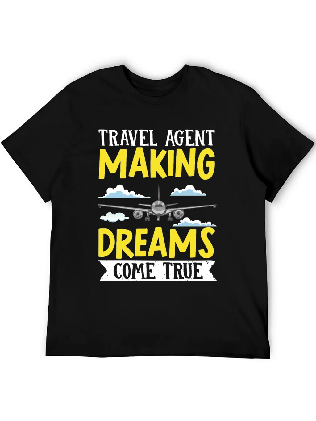 Travel Agent Dreams T-Shirt - Airplane Design product image 5