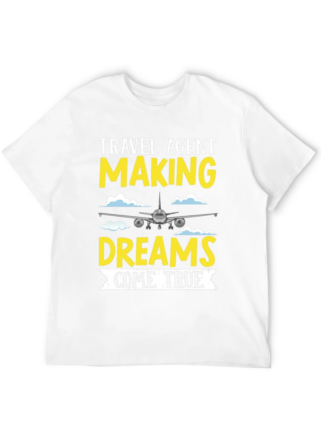 Travel Agent Dreams T-Shirt - Airplane Design product image 11