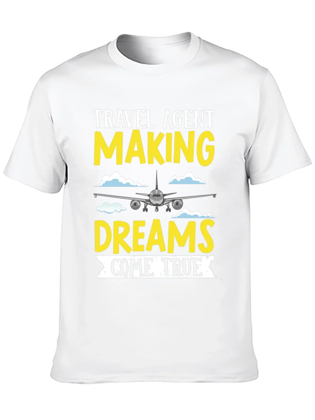 Travel Agent Dreams T-Shirt - Airplane Design product image 9