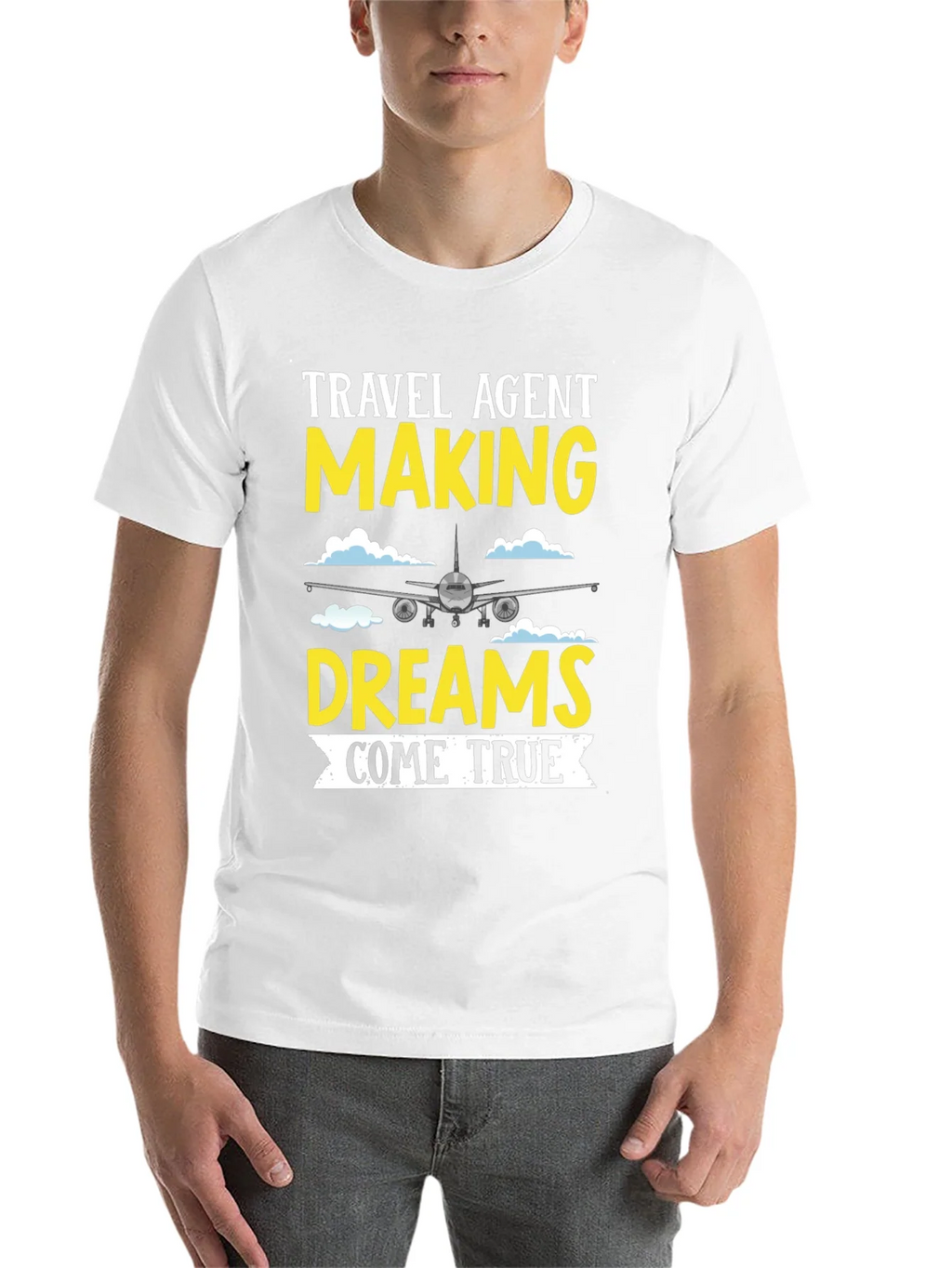 Travel Agent Dreams T-Shirt - Airplane Design product image 10